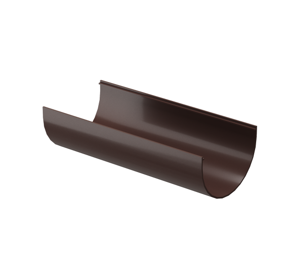 Желоб водосточный 3 м Premium ПВХ Шоколад от производителя  Docke по цене 635 р