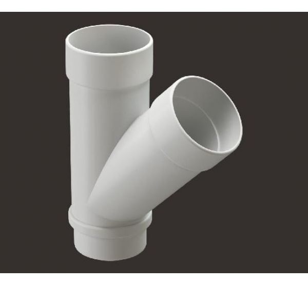 Тройник 45˚ Lux ПВХ Пломбир от производителя Docke по цене 1 038 р Тройник 45˚ Lux ПВХ Пломбир от производителя Docke по цене 1 038 р